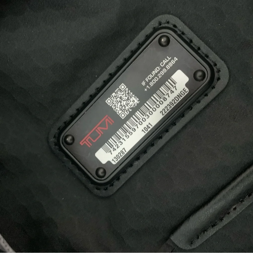 TUMI National Geographic Black Backpack